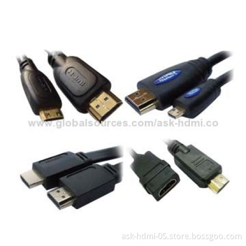 24K Gold-plated HDMI Cables, Support 3D, 1,080P, Works with EthernetNew